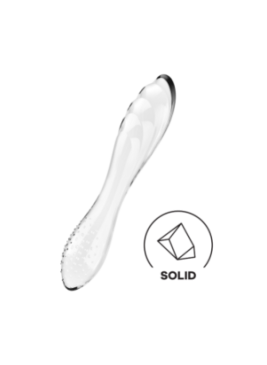 Gode en verre transparent haute qualité Dazzling Crystal 1 Satisfyer - CC597832
